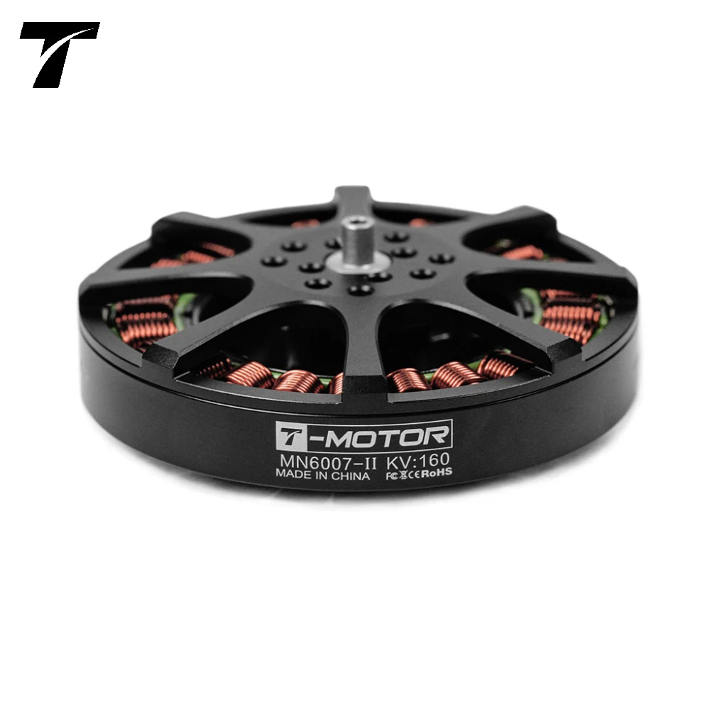 T-MOTOR MN6007 II KV160 KV320 Brushless Motor Max Thrust 5.5kg Long Flight Time Super Light Efficient Drone Motor
T-MOTOR MN6007 II KV160 KV320 Brushless Motor Max Thrust 5.5kg Long Flight Time Super Light Efficient Drone Motor