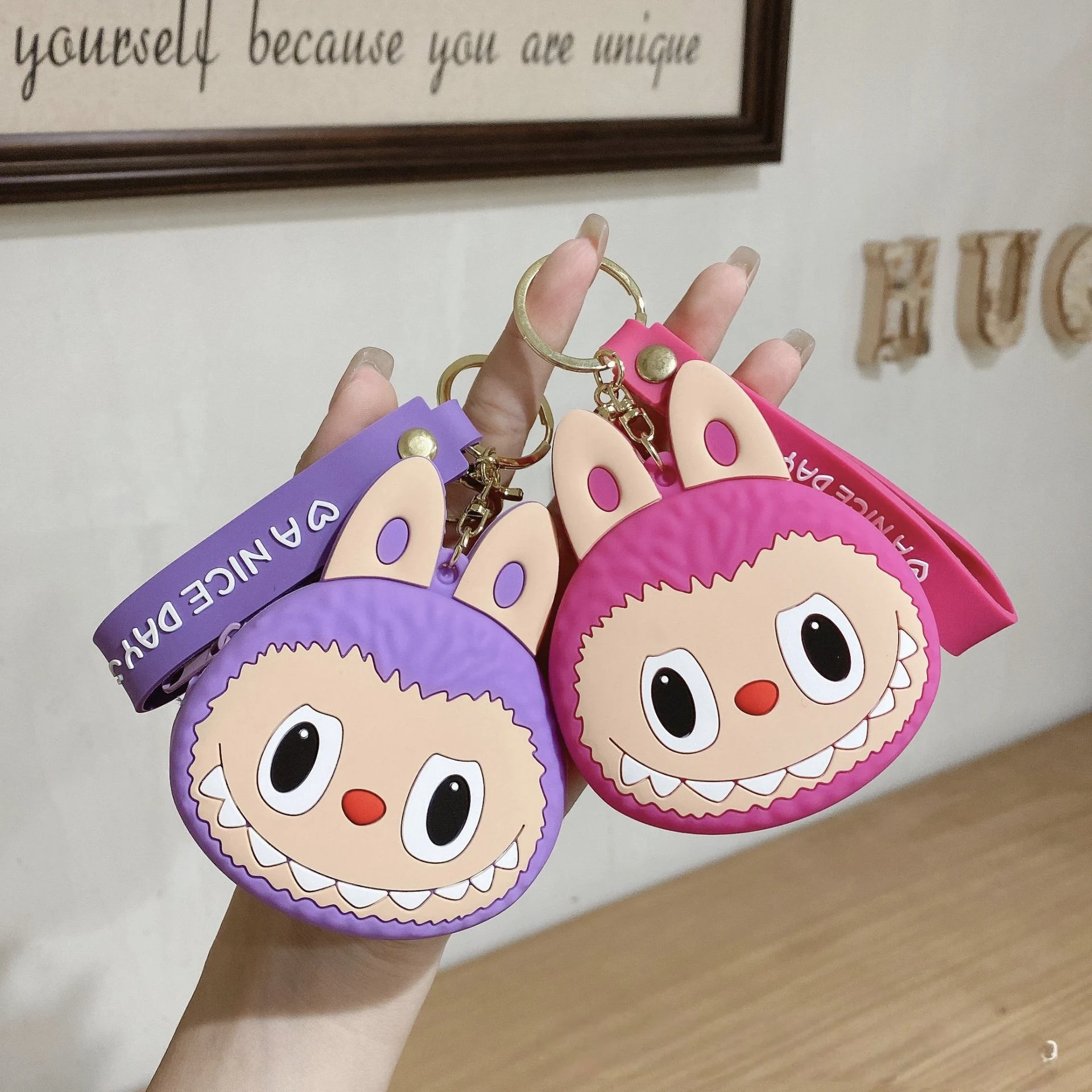Cute Labubu Wallet Zipper Purse Cartoon Coin Purse Portable Storage Bag Money Bag Key Card Holder Student Women Girls Gift
Cute Labubu Wallet Zipper Purse Cartoon Coin Purse Portable Storage Bag Money Bag Key Card Holder Student Women Girls Gift