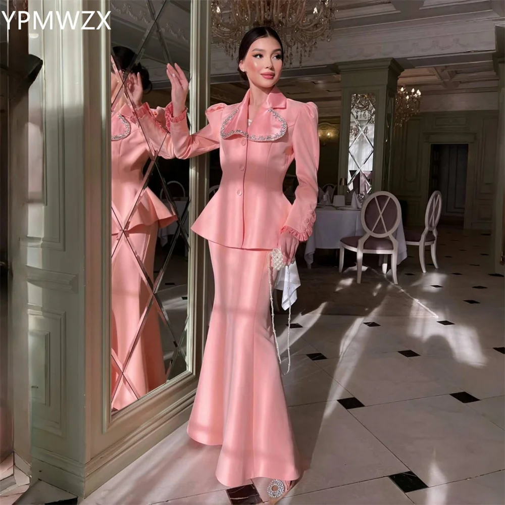 Customized Prom Gown Evening Formal Dress YPMWZX V-neck Mermaid Floor Length Skirts Draped Bead Bespoke Occasion Dresses Party
Customized Prom Gown Evening Formal Dress YPMWZX V-neck Mermaid Floor Length Skirts Draped Bead Bespoke Occasion Dresses Party