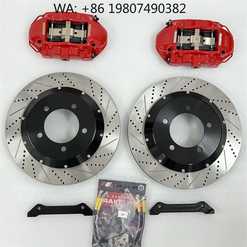 Custom Front Brake Rotor Kit High Performance Racing Modified Caliper Disc System For Luxury Sedan Modern SUV And Classic Perfor
Custom Front Brake Rotor Kit High Performance Racing Modified Caliper Disc System For Luxury Sedan Modern SUV And Classic Perfor