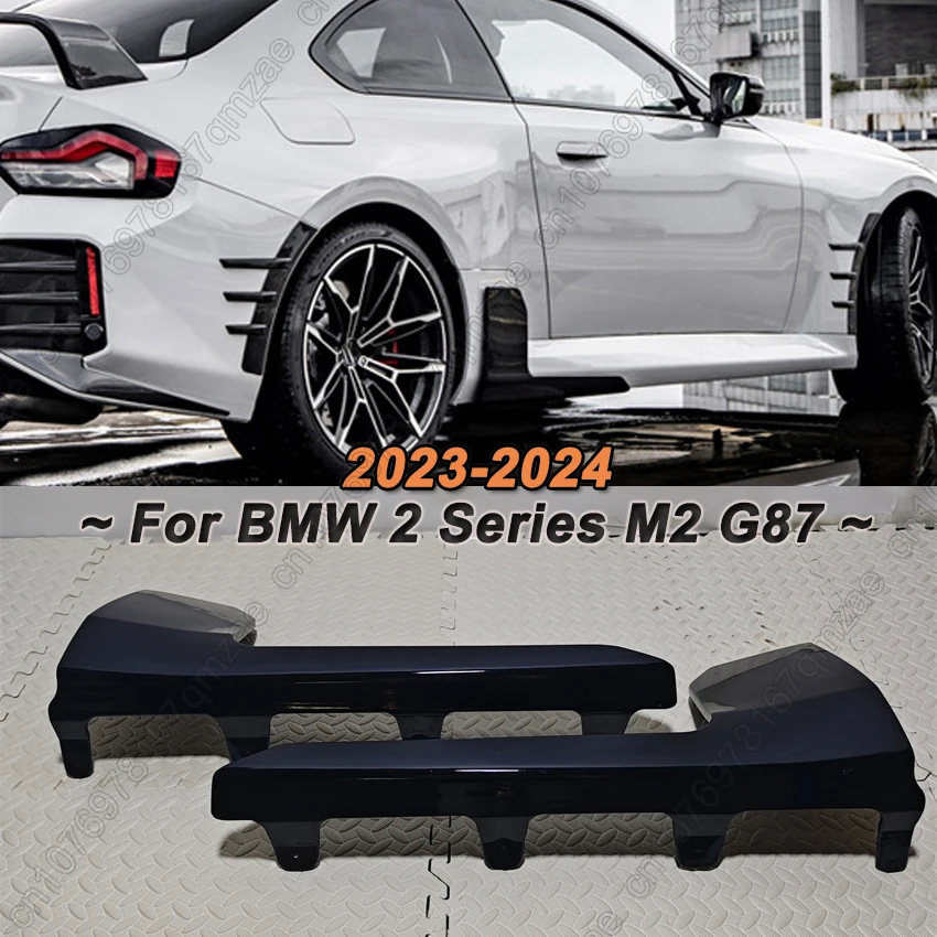 MP Style Side Skirts Bumper Canard Protect Splitters Cupwings Winglets Body Kits Tuning ABS For BMW 2 Series M2 G87 2023-2024
MP Style Side Skirts Bumper Canard Protect Splitters Cupwings Winglets Body Kits Tuning ABS For BMW 2 Series M2 G87 2023-2024