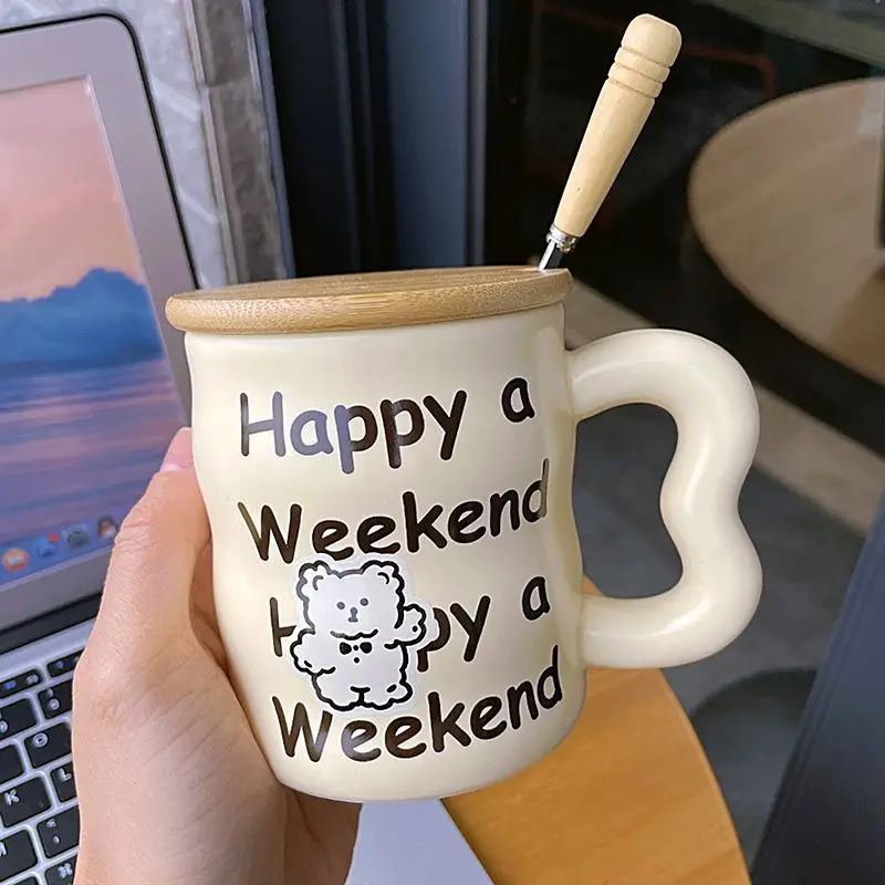 Letter Printed Cup for Home Water Drinking Ceramic Wine Mug High Temperature Resistant Unique Travel Coffee Mug for Home School
Letter Printed Cup for Home Water Drinking Ceramic Wine Mug High Temperature Resistant Unique Travel Coffee Mug for Home School