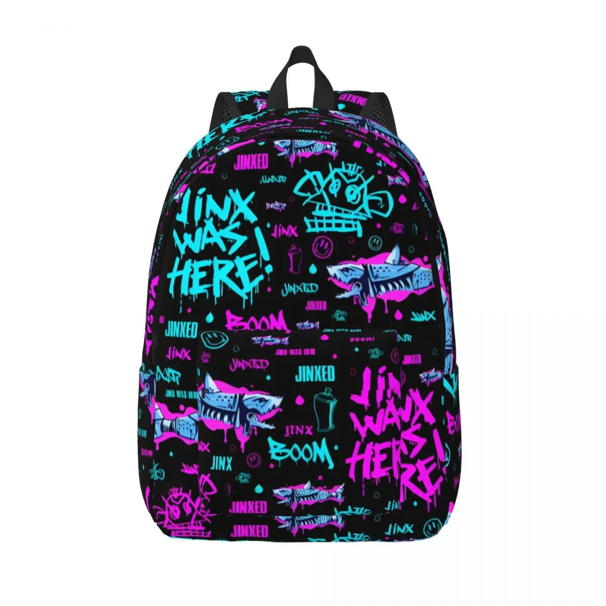 Jinxs Arcaned Teenage Backpack Lightweight Student Hiking Travel Game Daypack for Men Women College Shoulder Bag
Jinxs Arcaned Teenage Backpack Lightweight Student Hiking Travel Game Daypack for Men Women College Shoulder Bag