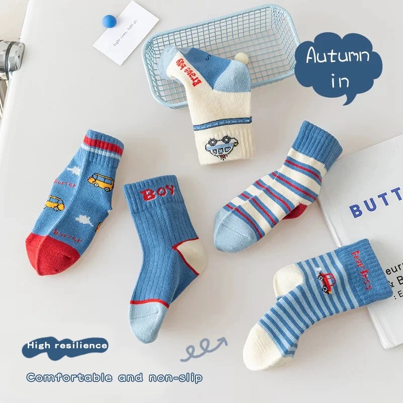 Kids Cartoon Red Car Blue Letter Striped Cute Lovely Cotton Sock Sports Comfortable Soft Breathable Socks Vitality For Boys Girl
Kids Cartoon Red Car Blue Letter Striped Cute Lovely Cotton Sock Sports Comfortable Soft Breathable Socks Vitality For Boys Girl