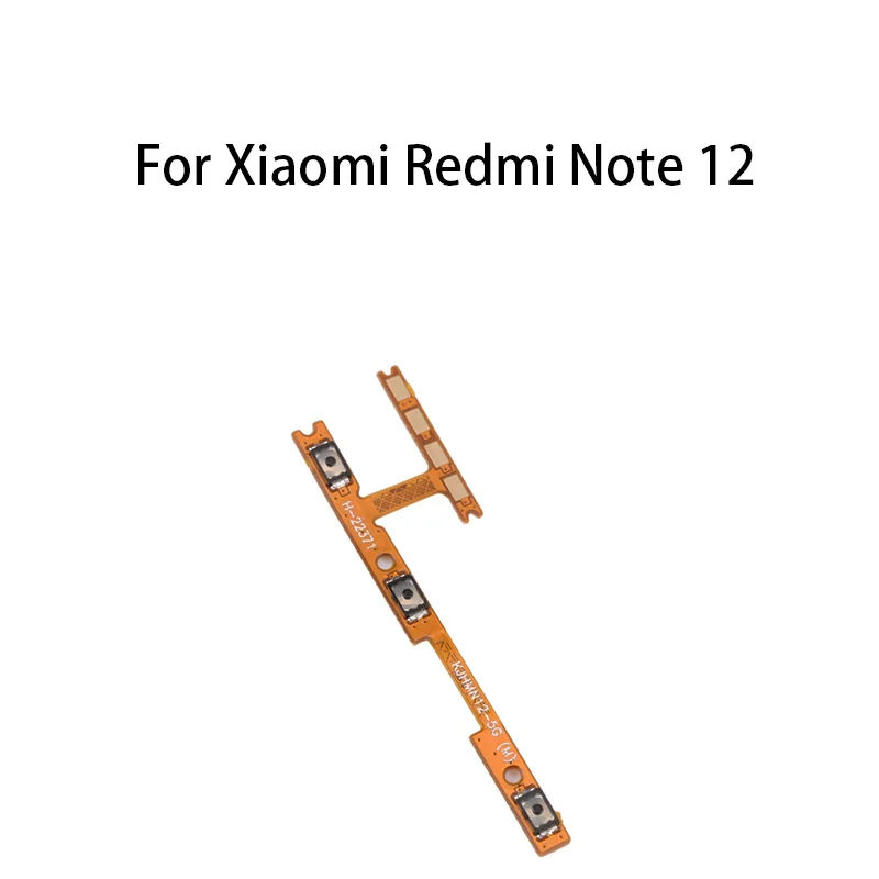 Power ON OFF Mute Switch Control Key Volume Button Flex Cable For Xiaomi Redmi Note 12
Power ON OFF Mute Switch Control Key Volume Button Flex Cable For Xiaomi Redmi Note 12