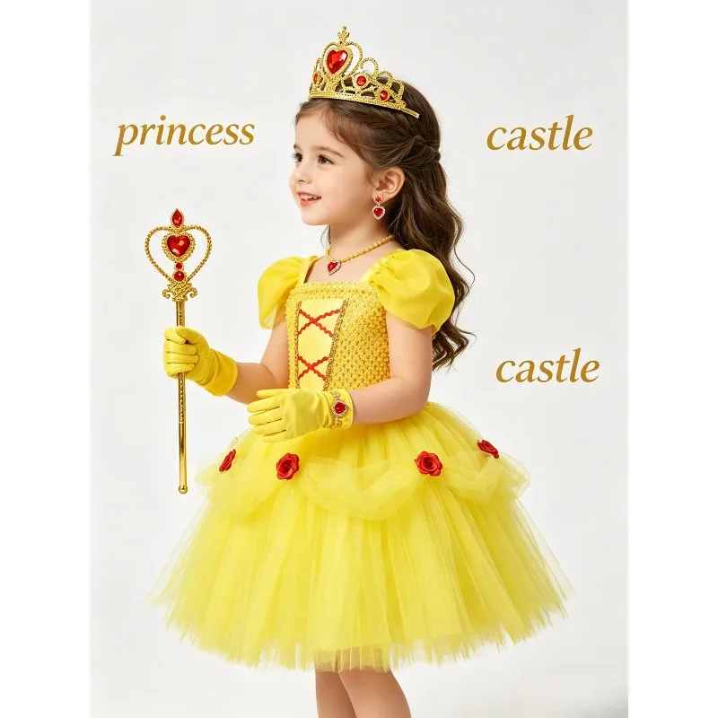 Fairy Princess Layered Tutu Cake Dress Set With Crown Holiday Wedding Carnival Birthday Party Stage Performance Cosplay Costume
Fairy Princess Layered Tutu Cake Dress Set With Crown Holiday Wedding Carnival Birthday Party Stage Performance Cosplay Costume