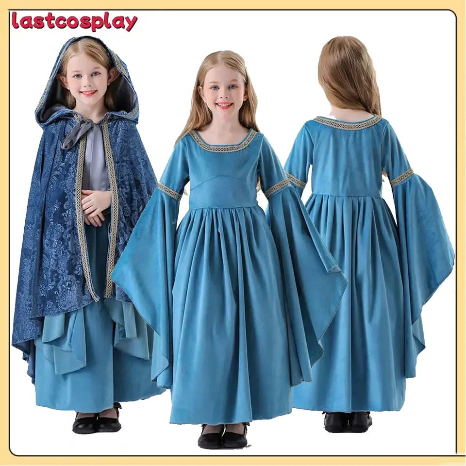 Kids Cosplay Arwen Dress Cloak Children Girls Elf Fairy Fantasia Costume Outfits Halloween Carnival Disguise Party Clothing Suit
Kids Cosplay Arwen Dress Cloak Children Girls Elf Fairy Fantasia Costume Outfits Halloween Carnival Disguise Party Clothing Suit