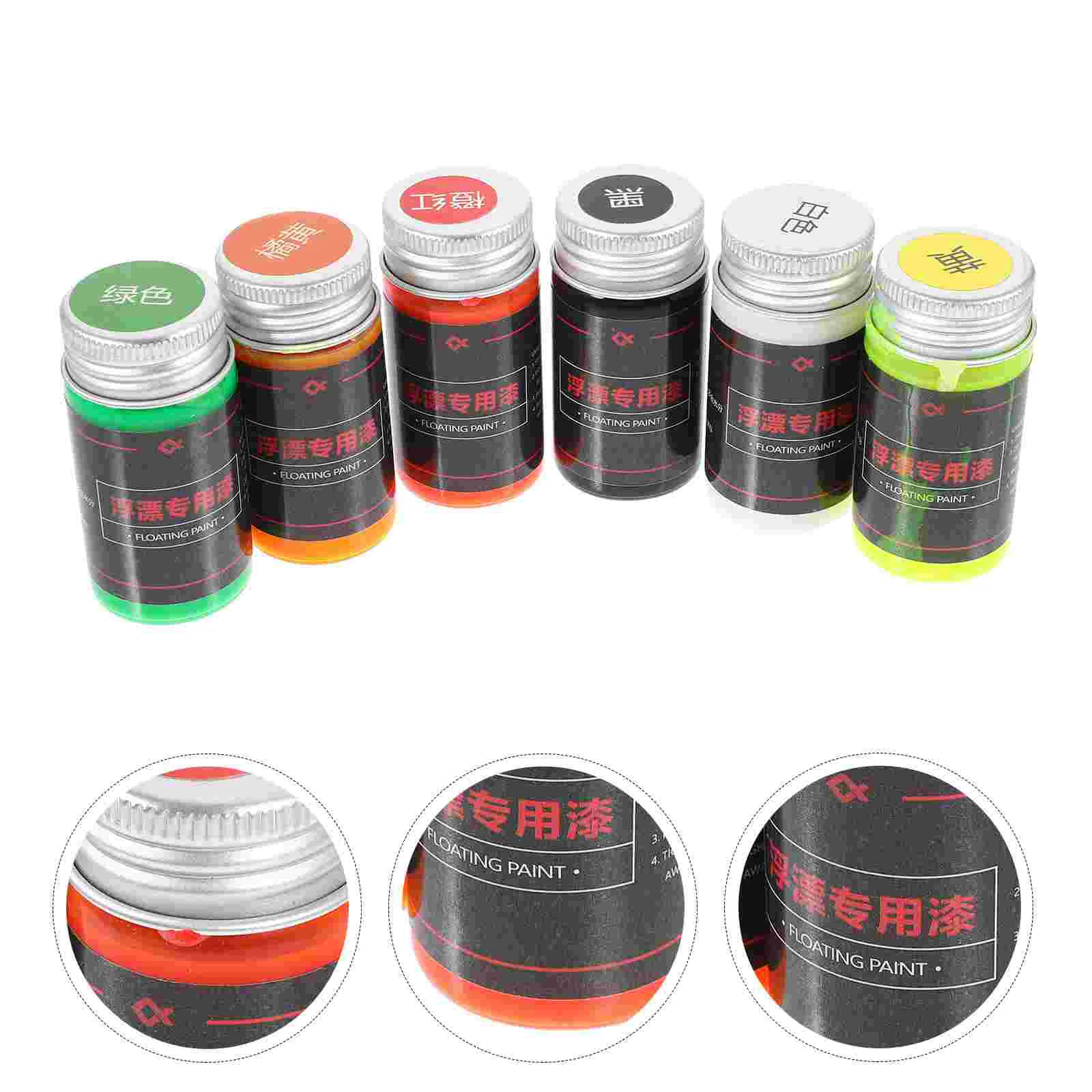 6pcs Fishing Repair Paints Fishing Fluorescent Paints Magnifying Paints Dobber Fluorescent Paints
6pcs Fishing Repair Paints Fishing Fluorescent Paints Magnifying Paints Dobber Fluorescent Paints