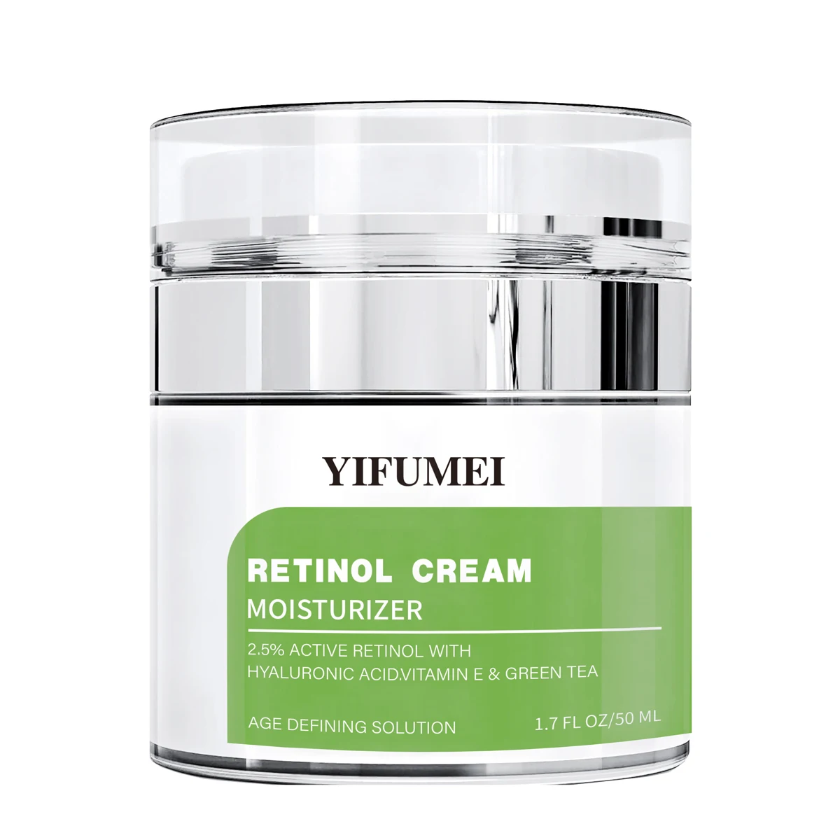 2.5% Active Retinol Cream Hyaluronic Acid Vitamin E Green Tea Anti-aging Anti Wrinkles Facial Moisturizer For Face Care
2.5% Active Retinol Cream Hyaluronic Acid Vitamin E Green Tea Anti-aging Anti Wrinkles Facial Moisturizer For Face Care