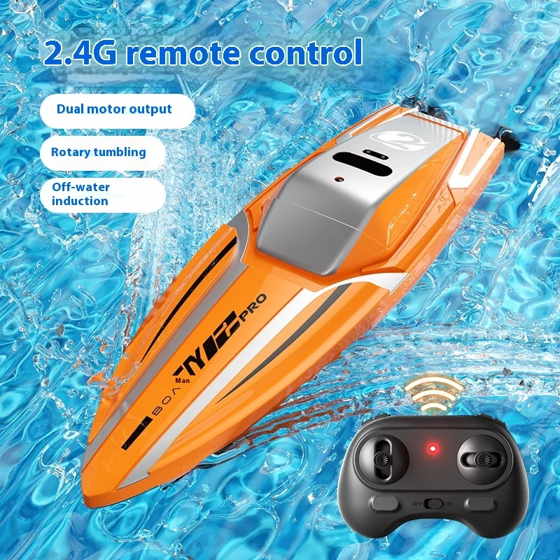 Mini Remote Control Boat Stunt Rolling Electric Speedboat Dual Motor Waterproof Remote Control Children'S Toy Model BirthdayGift
Mini Remote Control Boat Stunt Rolling Electric Speedboat Dual Motor Waterproof Remote Control Children'S Toy Model BirthdayGift