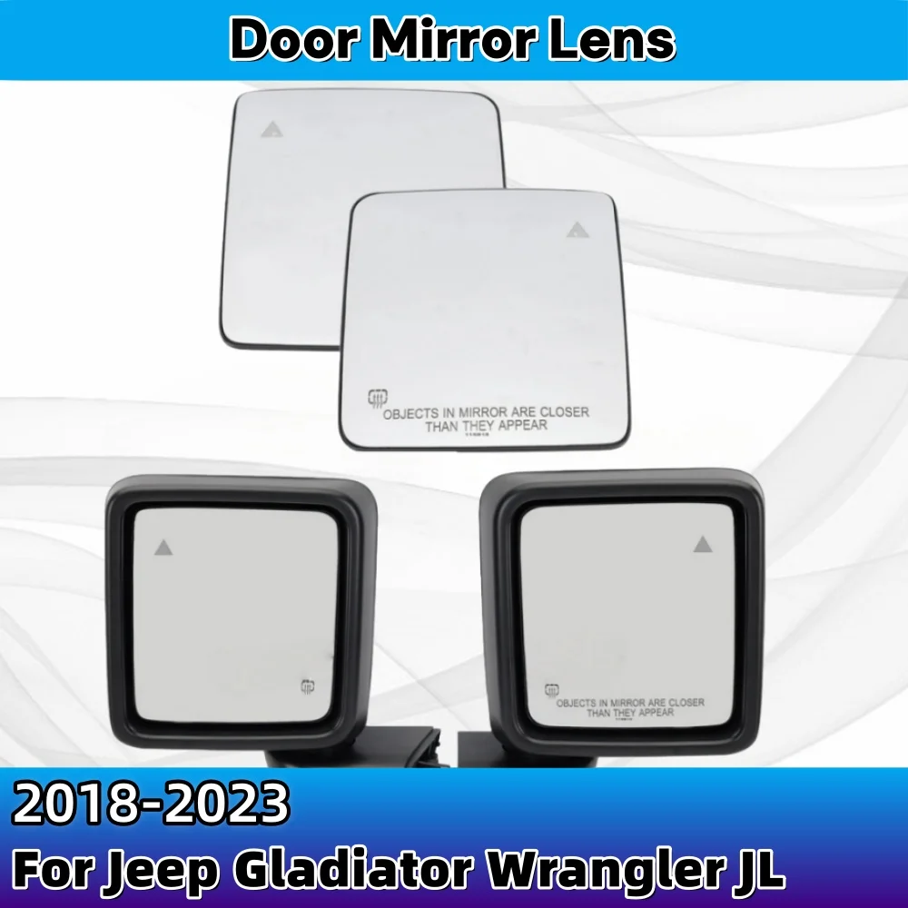 Heated Side Rearview Mirror Glass For Jeep Gladiator Wrangler JL 2018-2023 Replace Door Mirrors Lens Rearview Accessories
Heated Side Rearview Mirror Glass For Jeep Gladiator Wrangler JL 2018-2023 Replace Door Mirrors Lens Rearview Accessories
