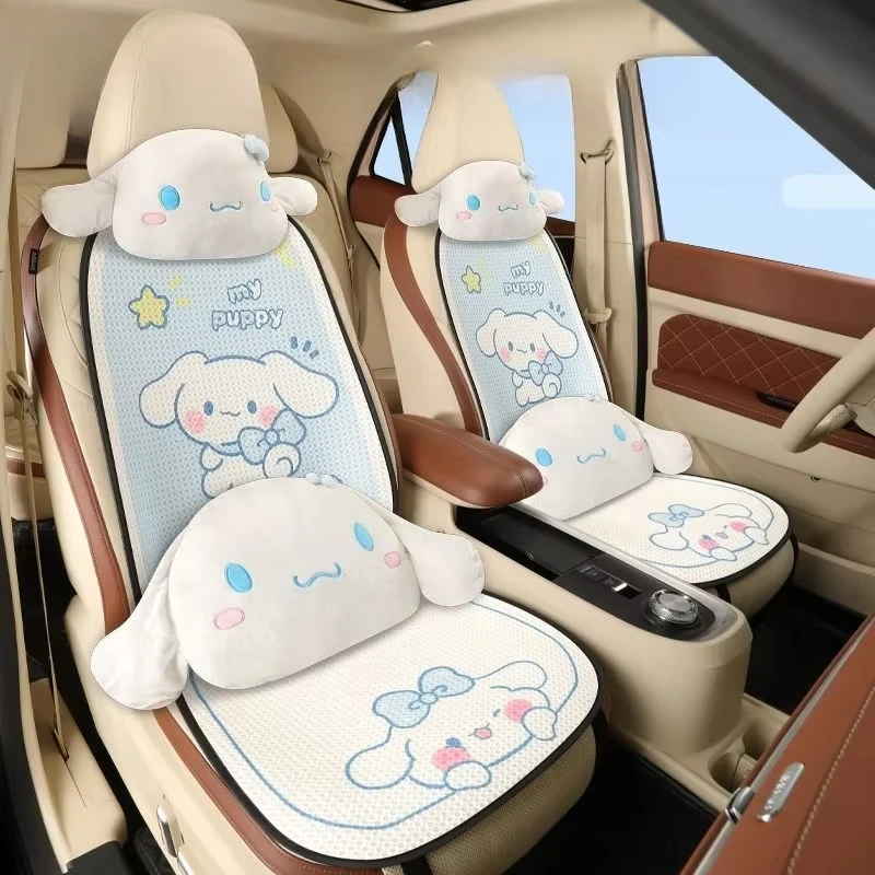 Sanrio Cinnamon Dog Car Breathable Half-pack Cushion Kawaii Cartoon Seat Back Four Seasons Universal Car Accessories
Sanrio Cinnamon Dog Car Breathable Half-pack Cushion Kawaii Cartoon Seat Back Four Seasons Universal Car Accessories