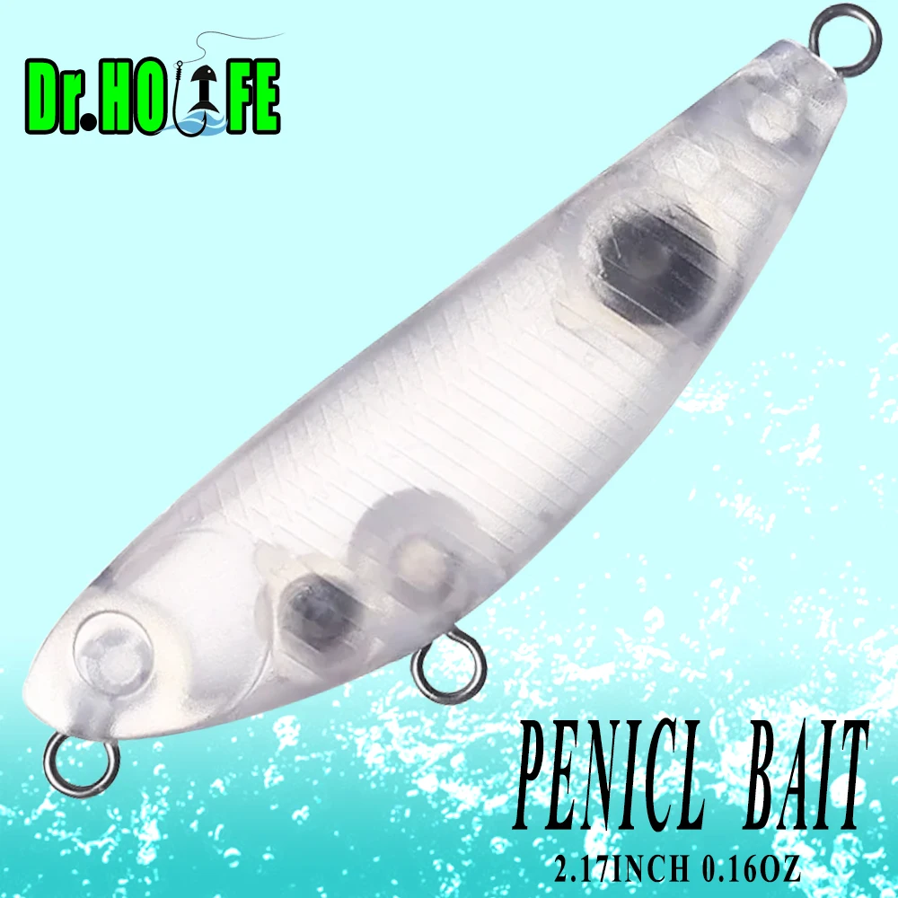 Dr.Holife 25PCS/LOT Artificial Float Pencil Body Unpainted Pencil Blanks Lure 5.5CM 4.4G Rattles Hard Bait For DIY Fishing Lures
Dr.Holife 25PCS/LOT Artificial Float Pencil Body Unpainted Pencil Blanks Lure 5.5CM 4.4G Rattles Hard Bait For DIY Fishing Lures
