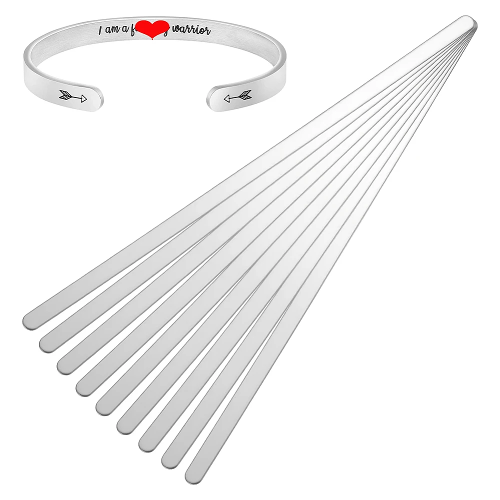Stainless Steel Bangle Inner Core DIY Leather Ring Shaping Core For Bangle Making Stainless Steel Color 16x0.5x0.1cm
Stainless Steel Bangle Inner Core DIY Leather Ring Shaping Core For Bangle Making Stainless Steel Color 16x0.5x0.1cm