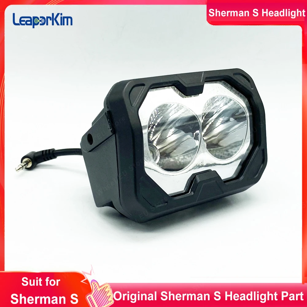 Официальная фара LeaperKim Sherman S Передняя фара Sherman S для электрического колеса Sherman S
Официальная фара LeaperKim Sherman S Передняя фара Sherman S для электрического колеса Sherman S