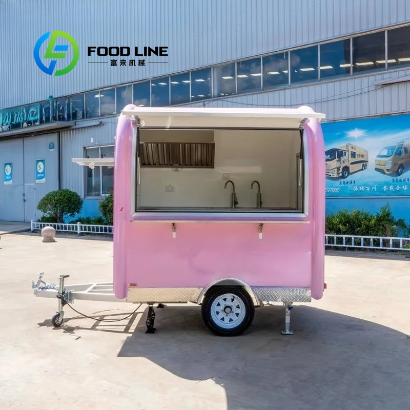 Pink Cute Aluminum Fiberglass Mobile Electric Ice Cream Snack Water Bar Food Truck for Commercial Outdoor Use Customized
Pink Cute Aluminum Fiberglass Mobile Electric Ice Cream Snack Water Bar Food Truck for Commercial Outdoor Use Customized