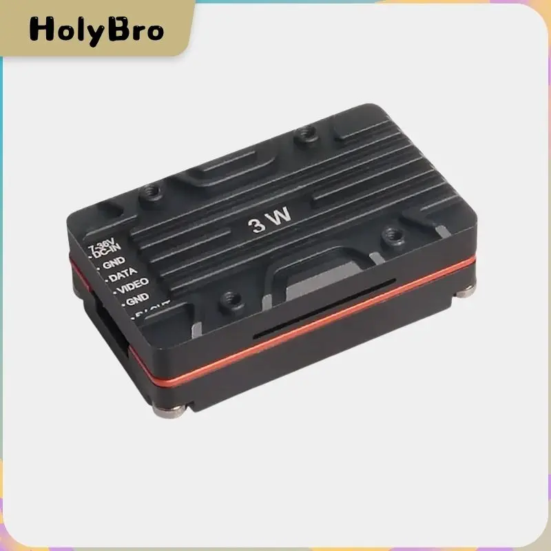 HolyBro Atlatl HV 5.8G 3W VTX With 5 Bands 37 Transmission Channel Switchable PIT, 25mW, 3000mW for FPV Long Range
HolyBro Atlatl HV 5.8G 3W VTX With 5 Bands 37 Transmission Channel Switchable PIT, 25mW, 3000mW for FPV Long Range