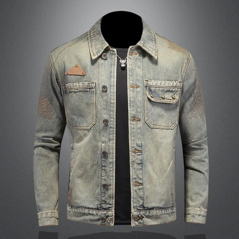 Spring and Autumn New Fashionable Trendy American Retro High Street Cowboy Jacket for Men's Casual Loose Sports Large Size Coat
Spring and Autumn New Fashionable Trendy American Retro High Street Cowboy Jacket for Men's Casual Loose Sports Large Size Coat