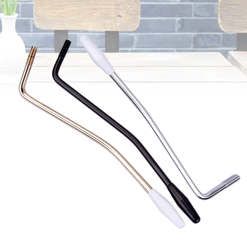 3Pcs Tremolo for Single Bridge System Black Electric Tremolo Arm Guitar Parts Spring Replacement Whammy Arm
3Pcs Tremolo for Single Bridge System Black Electric Tremolo Arm Guitar Parts Spring Replacement Whammy Arm