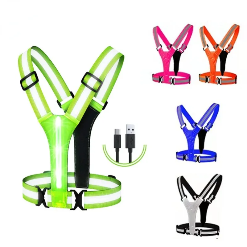 2025 New Safety Reflective Vest LED Running Light USB Charge Adjustable Cycling Vest Night Warning Work Fishing Sports Vest
2025 New Safety Reflective Vest LED Running Light USB Charge Adjustable Cycling Vest Night Warning Work Fishing Sports Vest