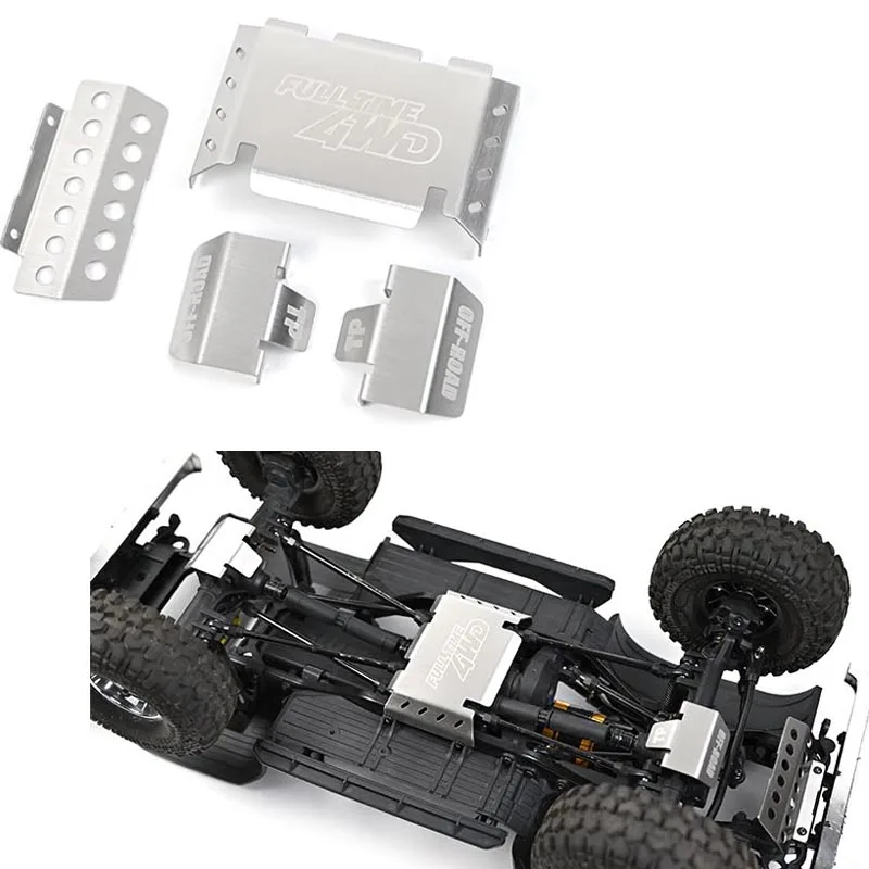 1 комплект серебряной металлической брони шасси для 1/10 RC Crawler FMS FCX10 K5
1 комплект серебряной металлической брони шасси для 1/10 RC Crawler FMS FCX10 K5