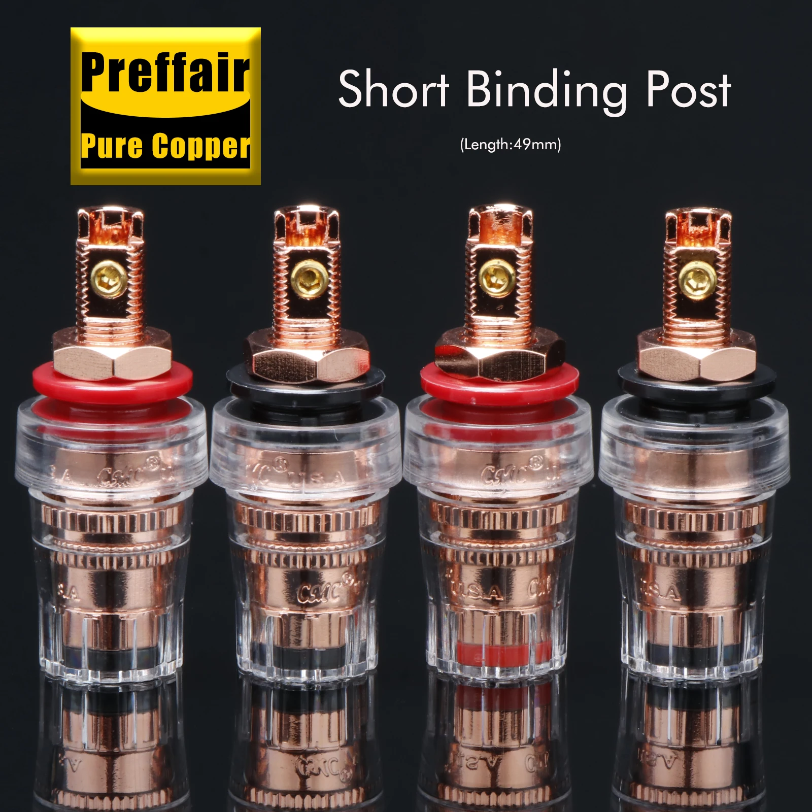 99,998% чистая медь CMC переплетные стойки Гнезда для динамиков для разъемов типа «банан/Y»
99,998% чистая медь CMC переплетные стойки Гнезда для динамиков для разъемов типа «банан/Y»