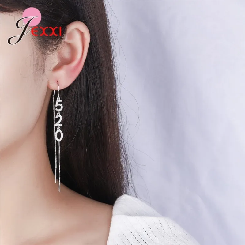 Серьги-подвески с длинными кисточками, классические, из стерлингового серебра 925 пробы, романтическая фигурная форма, модные ювелирные украшения, подарок
Серьги-подвески с длинными кисточками, классические, из стерлингового серебра 925 пробы, романтическая фигурная форма, модные ювелирные украшения, подарок