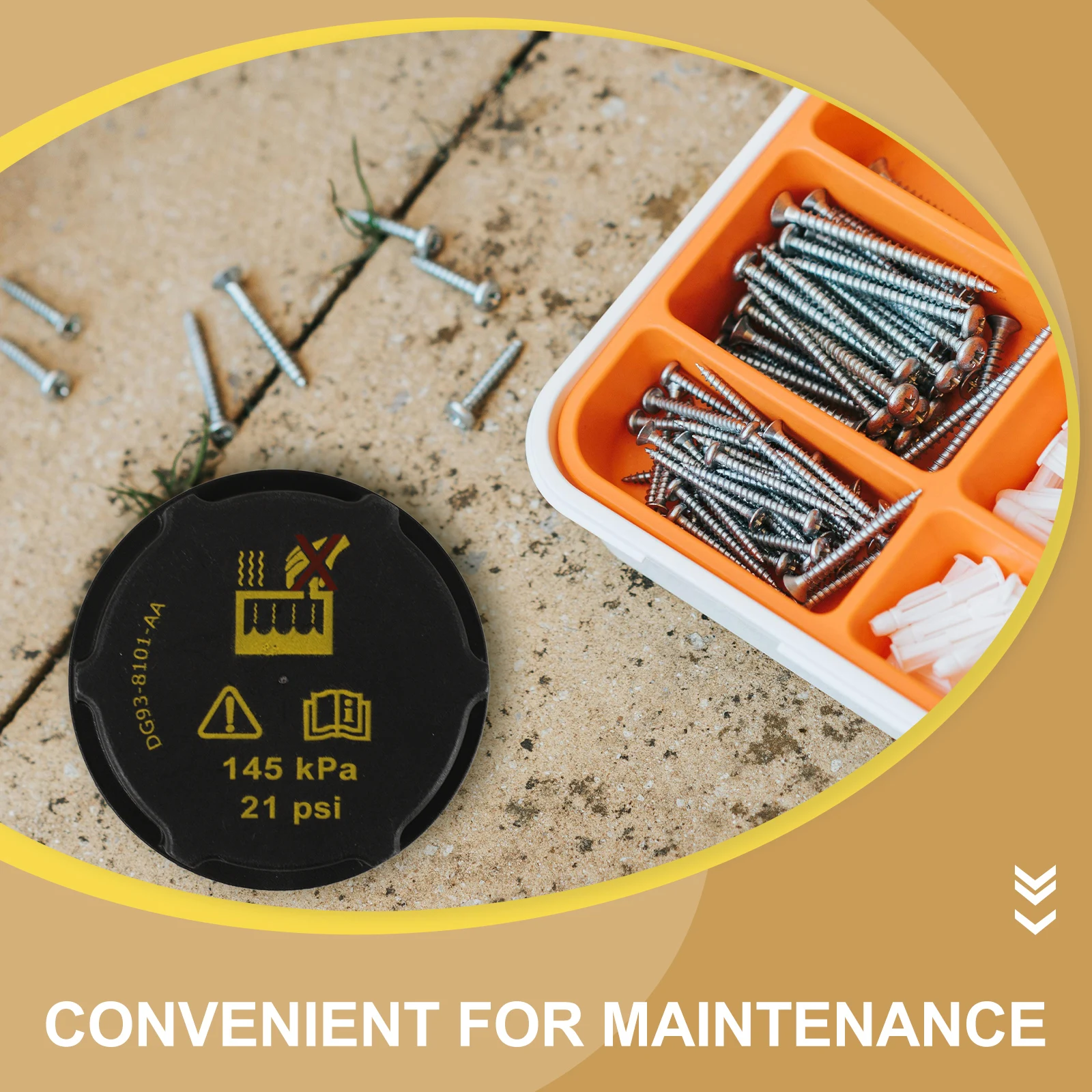 Car Water Tank Cover Radiator Coolant Reservoir Tank Cap Engine Oil Filler Cap For Cars Efficient Sealing Easy Installation
Car Water Tank Cover Radiator Coolant Reservoir Tank Cap Engine Oil Filler Cap For Cars Efficient Sealing Easy Installation