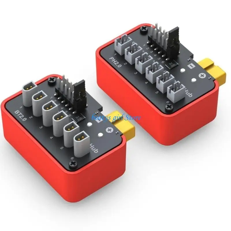 C7AB 6 Port Battery Charging Hub With BT2.0 PH2.0 Connectors For Rechargeable Iron
C7AB 6 Port Battery Charging Hub With BT2.0 PH2.0 Connectors For Rechargeable Iron