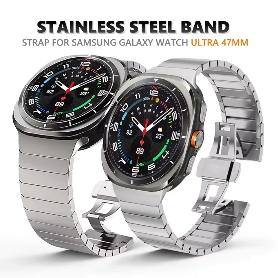 Роскошный ремешок для Samsung Galaxy Watch Ultra 47 мм, браслет из нержавеющей стали, ремешок для SAMSUNG GALAXY ULTRA 7, 47 мм, мужской Correa
Роскошный ремешок для Samsung Galaxy Watch Ultra 47 мм, браслет из нержавеющей стали, ремешок для SAMSUNG GALAXY ULTRA 7, 47 мм, мужской Correa