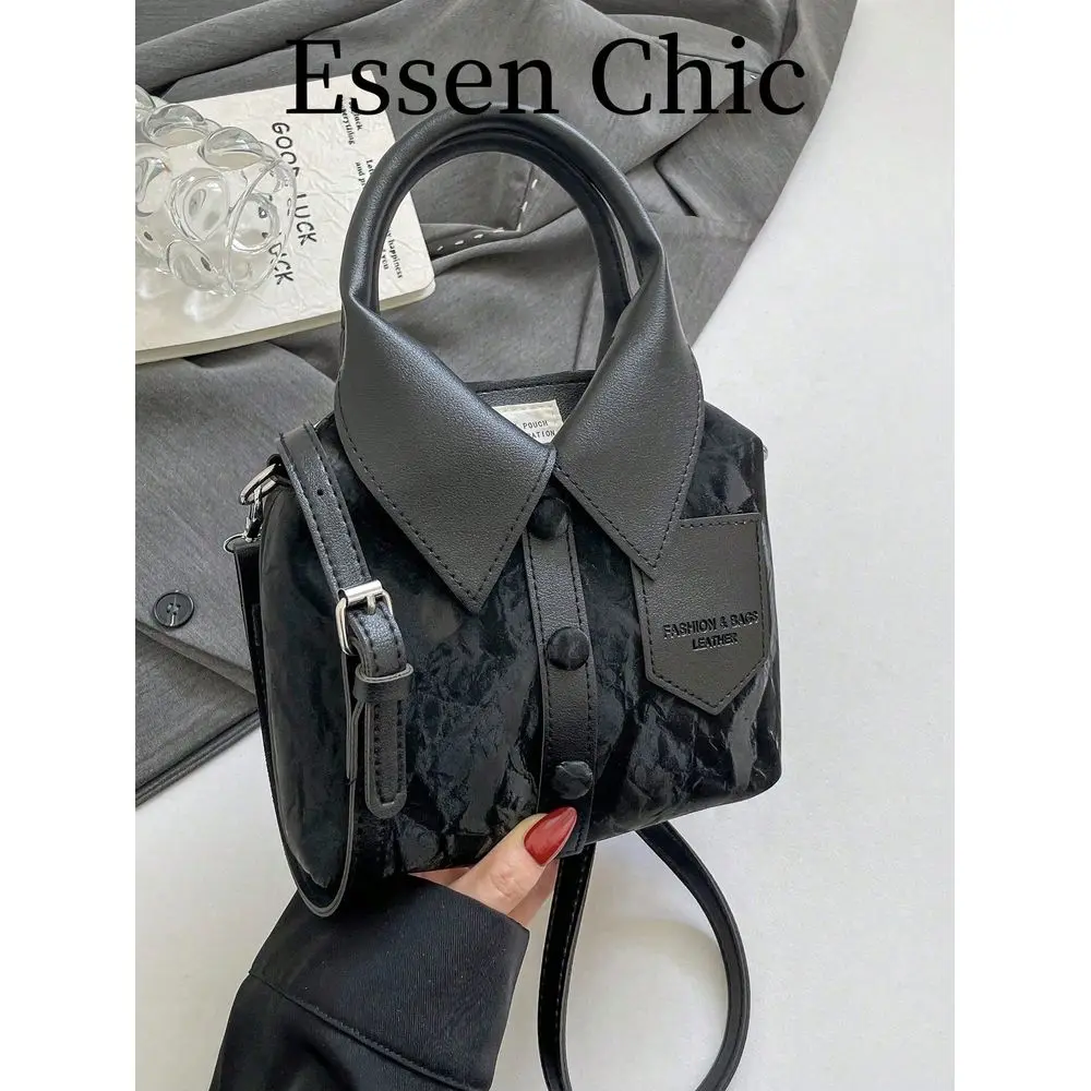Black Asymmetric PU Leather Handbag, Womens Fashion Tote Bag For Shoulder Or Crossbody Wear, Autumn Winter
Black Asymmetric PU Leather Handbag, Womens Fashion Tote Bag For Shoulder Or Crossbody Wear, Autumn Winter