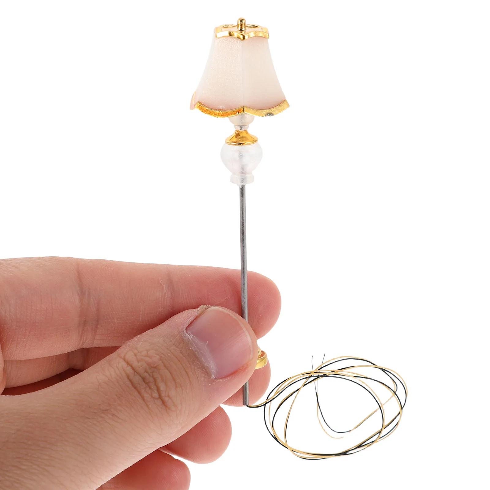 2Pcs Miniature Floor Lamp Lighting Fixture European Style Warm Glow Accent Light for DIY Educational Home Decoration Mini
2Pcs Miniature Floor Lamp Lighting Fixture European Style Warm Glow Accent Light for DIY Educational Home Decoration Mini