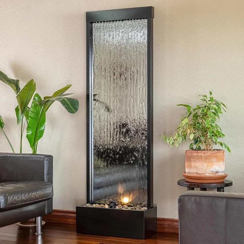 Water Fountain Decoration Indoor/Outdoor Contemporary Floor Mirror Water Fountain With Natural Stones and Light Fountains Home
Water Fountain Decoration Indoor/Outdoor Contemporary Floor Mirror Water Fountain With Natural Stones and Light Fountains Home