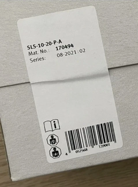 Brand New SLS-10-20-P-A 170494 Fast delivery
Brand New SLS-10-20-P-A 170494 Fast delivery