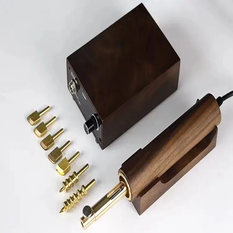 220V Leather Edge Ironing Machine Electric Heating Temperature Control Electric Soldering Iron Edge Leather Wire Pressing Tool
220V Leather Edge Ironing Machine Electric Heating Temperature Control Electric Soldering Iron Edge Leather Wire Pressing Tool