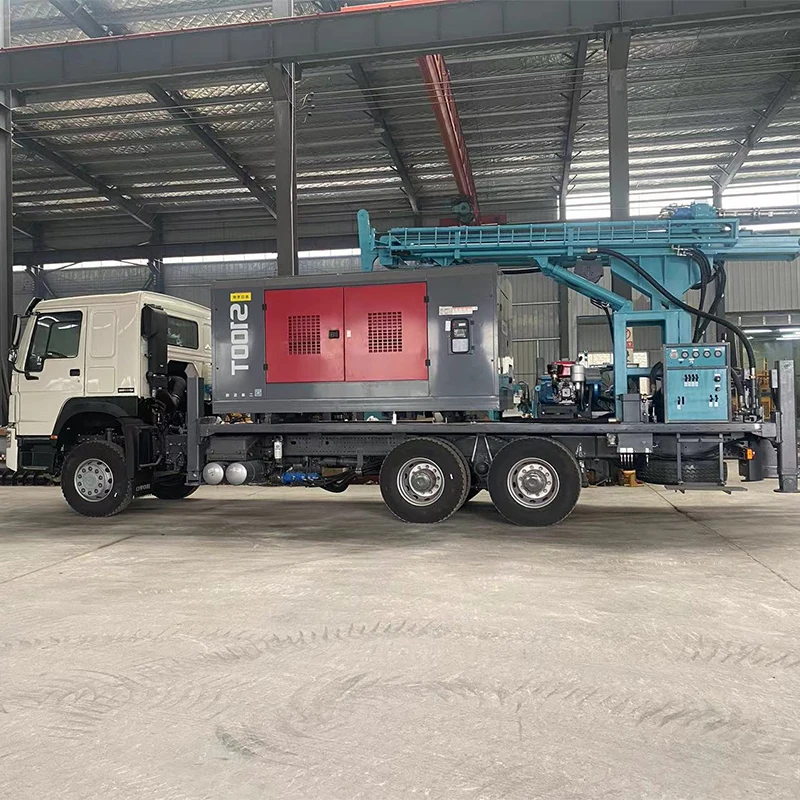 800m Deep Truck Mounted hydraulic water well drilling machine With Mud And Air bore Drilling for foundation
800m Deep Truck Mounted hydraulic water well drilling machine With Mud And Air bore Drilling for foundation