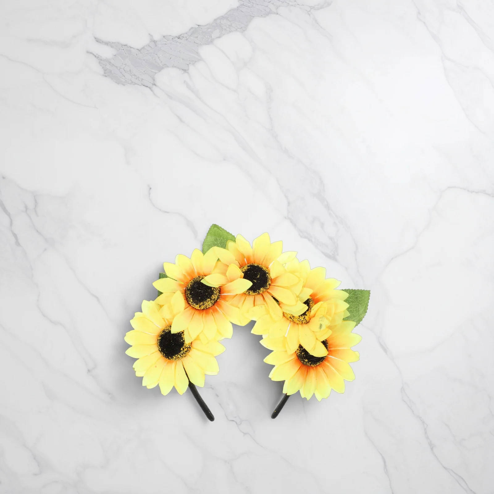 Bohemian Sunflower Hairband Elastic Women Floral Fabric Party Clasp Holiday Festival Photography GiftSunflower Headdress
Bohemian Sunflower Hairband Elastic Women Floral Fabric Party Clasp Holiday Festival Photography GiftSunflower Headdress