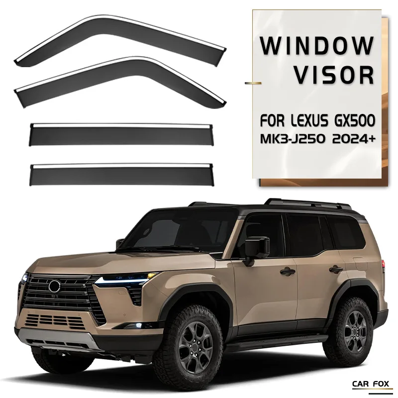 For Lexus GX GX470 GX460 GX400 GX500 GX500H Car Window Visor Awning Shelters Windshield Side Window Rain Sun Shade Accessories
For Lexus GX GX470 GX460 GX400 GX500 GX500H Car Window Visor Awning Shelters Windshield Side Window Rain Sun Shade Accessories