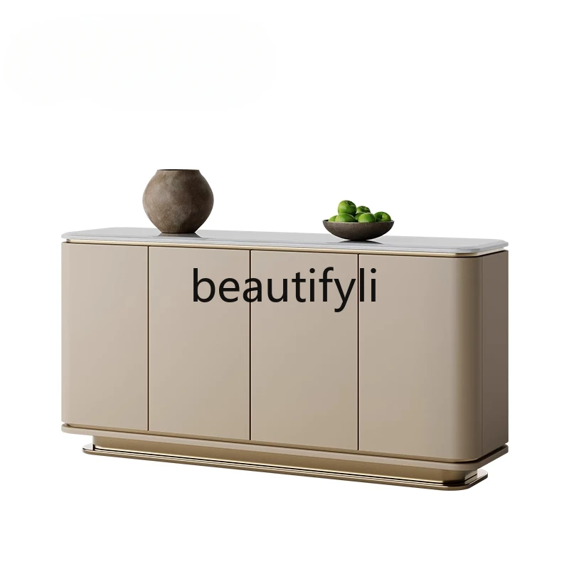 Light luxury marble dining side cabinet villa whole house custom large flat floor household dining side cabinet
Light luxury marble dining side cabinet villa whole house custom large flat floor household dining side cabinet