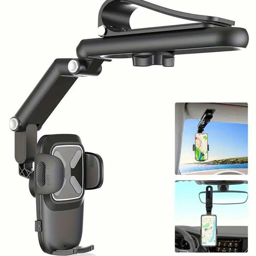 Hot Car Phone Holder for Sun Visor Rotatable Retractable Phone Mount Navigation Bracket Mirror Phone Stand for Auto Accessories
Hot Car Phone Holder for Sun Visor Rotatable Retractable Phone Mount Navigation Bracket Mirror Phone Stand for Auto Accessories