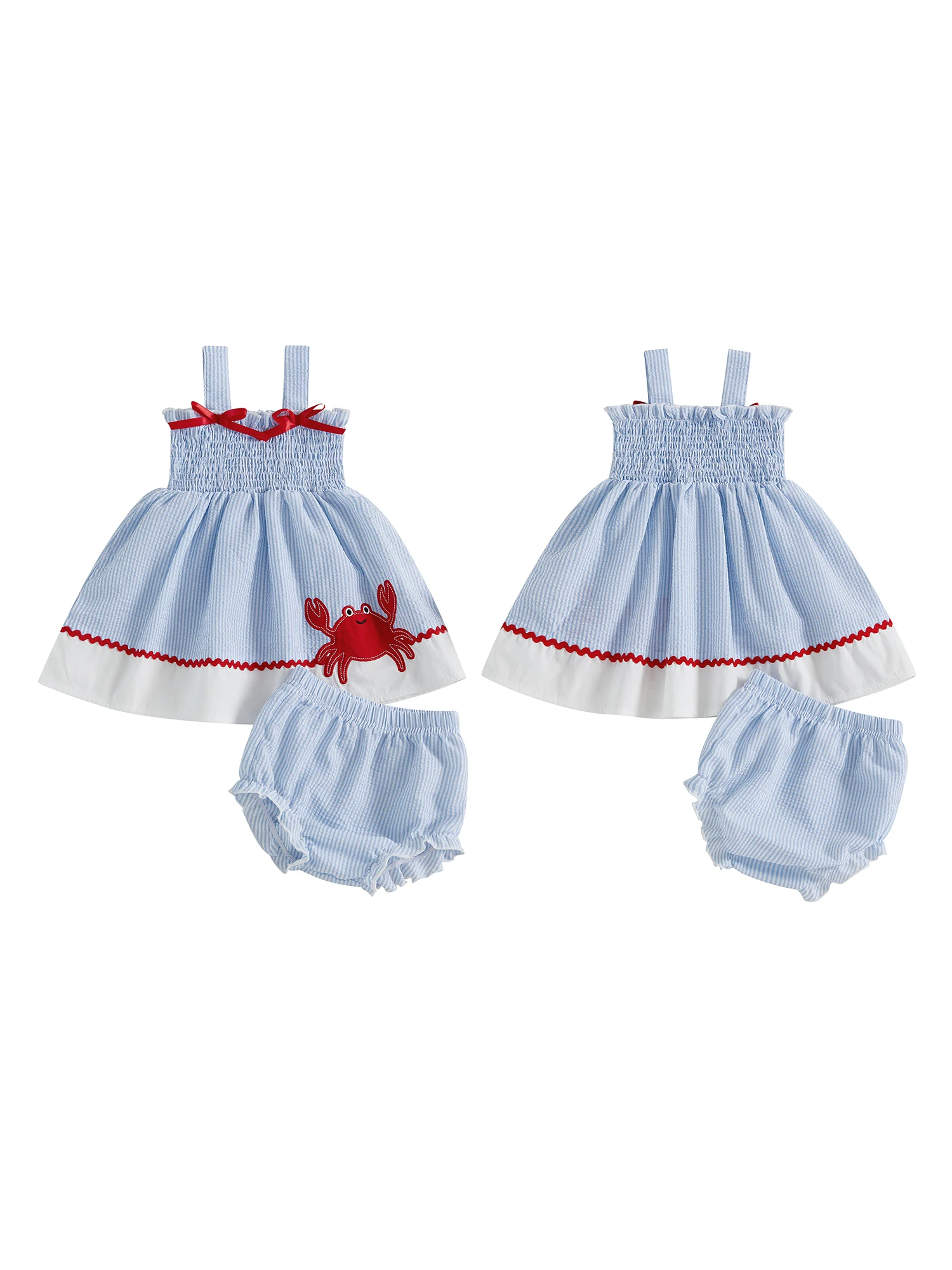 Toddler Girls Summer Outfits Sleeveless Watermelon Embroidery Floral Tank Tops and Ruffle Shorts Sets with Bow Headband
Toddler Girls Summer Outfits Sleeveless Watermelon Embroidery Floral Tank Tops and Ruffle Shorts Sets with Bow Headband