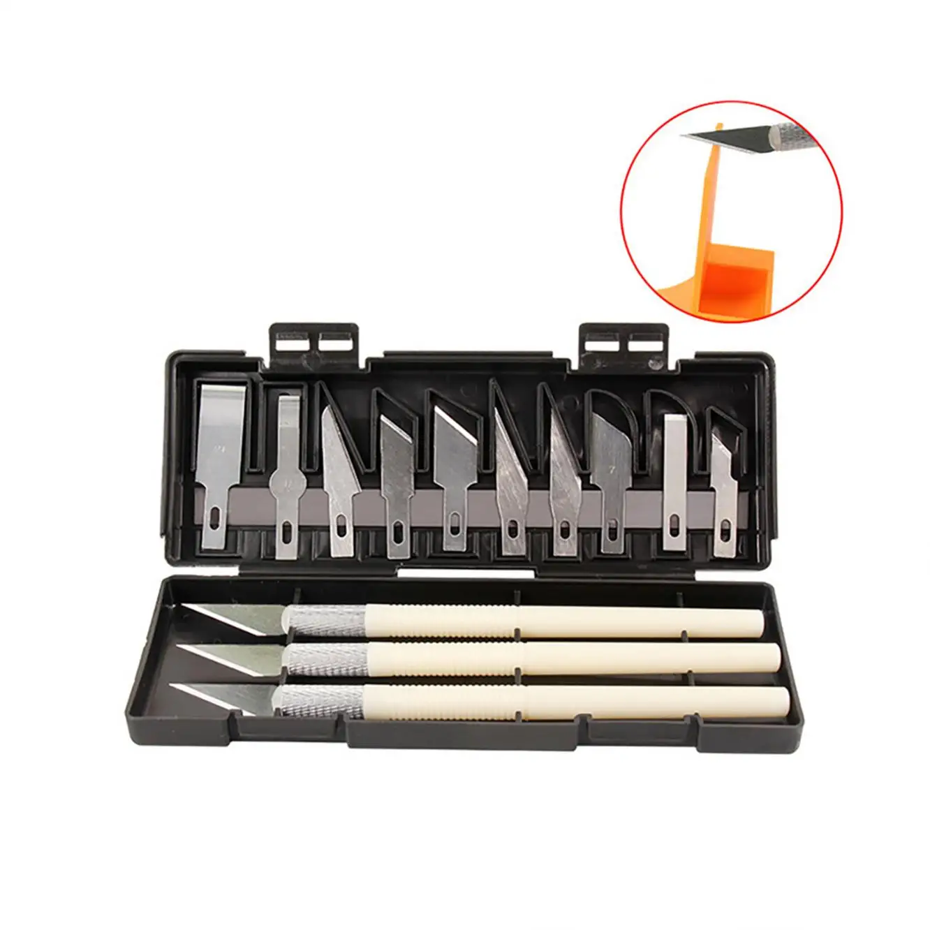 16pcs Precision Model Carving Cutter Set for 3D Printer, Stainless Steel Trimming tools kits
16pcs Precision Model Carving Cutter Set for 3D Printer, Stainless Steel Trimming tools kits