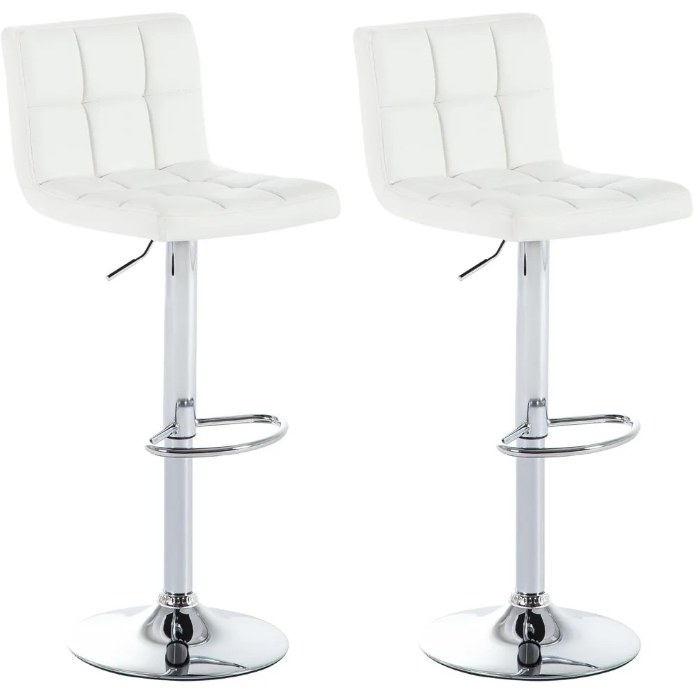 Swivel Barstool Adjustable Height Barstool Hydraulic Pub Chairs Barstools Modern Armless Counter Height PU Leather Upholstered 
Swivel Barstool Adjustable Height Barstool Hydraulic Pub Chairs Barstools Modern Armless Counter Height PU Leather Upholstered