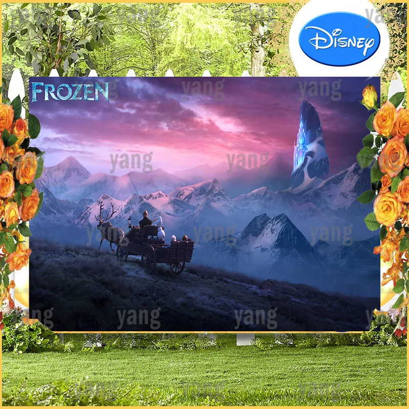 Cartoon Disney Frozen Princess Custom Cute Sven Olaf Colorful Backdrop Birthday Party Decoration Banner Photography Background
Cartoon Disney Frozen Princess Custom Cute Sven Olaf Colorful Backdrop Birthday Party Decoration Banner Photography Background
