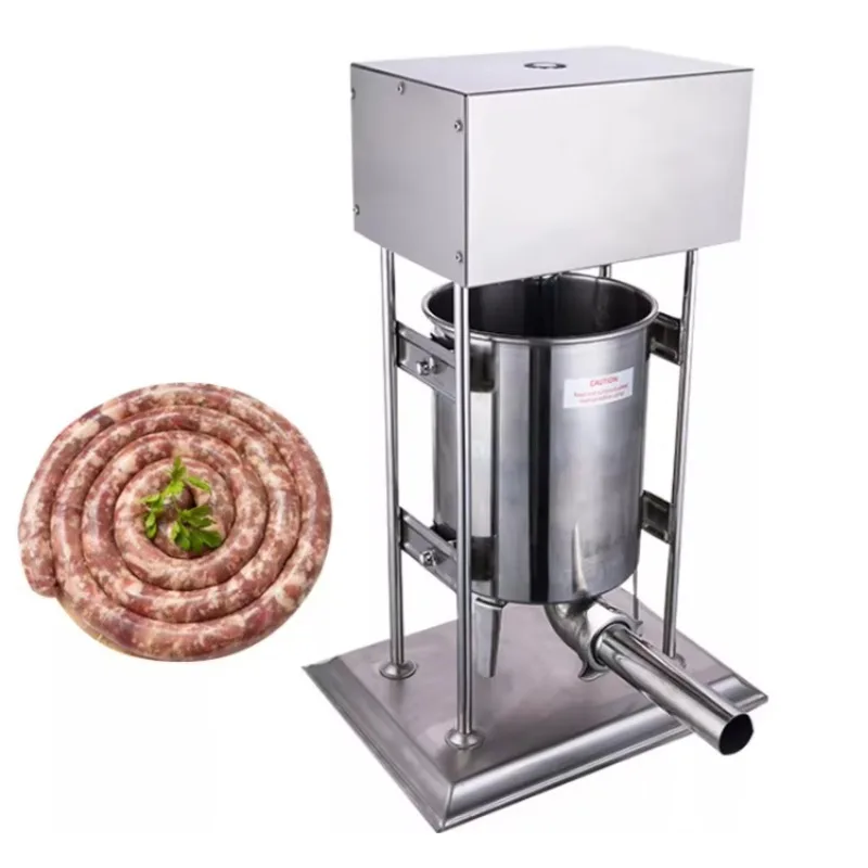 10L Commercial Electric Pork Sausage Filling Machine for Chicken Beef Fish Sausage Stuffer Twister
10L Commercial Electric Pork Sausage Filling Machine for Chicken Beef Fish Sausage Stuffer Twister