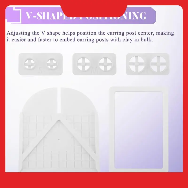 A32HOT-Stud Post Embedding Tool For Polymer Clay Earring, Polymer Clay Tools For Clay Jewelry, Earring Post Embedder Tool
A32HOT-Stud Post Embedding Tool For Polymer Clay Earring, Polymer Clay Tools For Clay Jewelry, Earring Post Embedder Tool