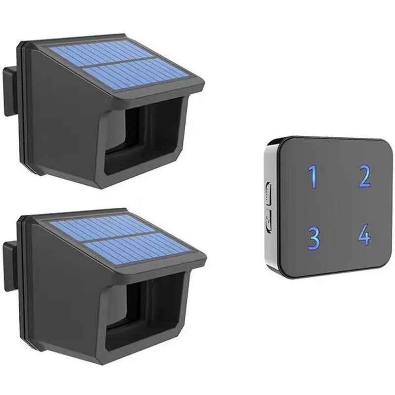 FULL-Solar Wireless Driveway Alarm Outdoor Weather-Resistant Motion Sensor & Detector DIY Security Alert System 400 Meters
FULL-Solar Wireless Driveway Alarm Outdoor Weather-Resistant Motion Sensor & Detector DIY Security Alert System 400 Meters