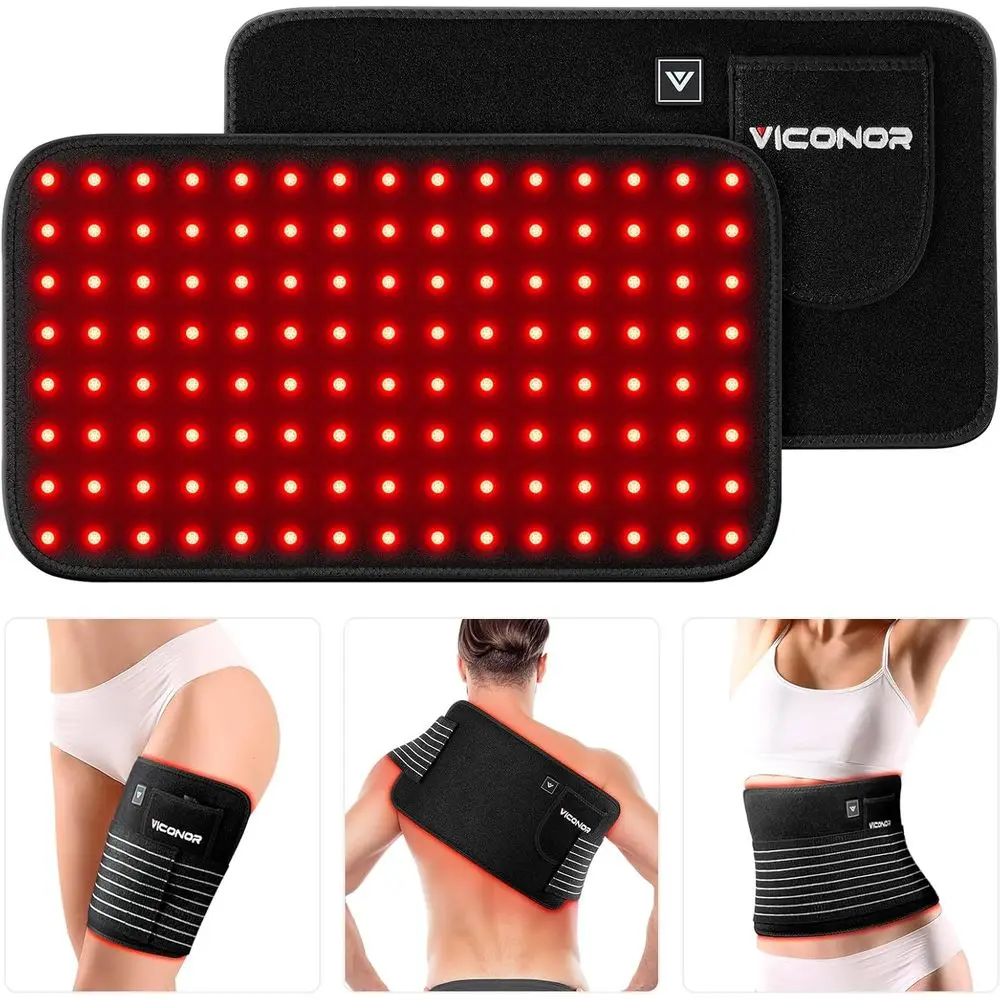 APP-Controlled Dual Power Red Light Therapy Belt for Women (Black)
APP-Controlled Dual Power Red Light Therapy Belt for Women (Black)