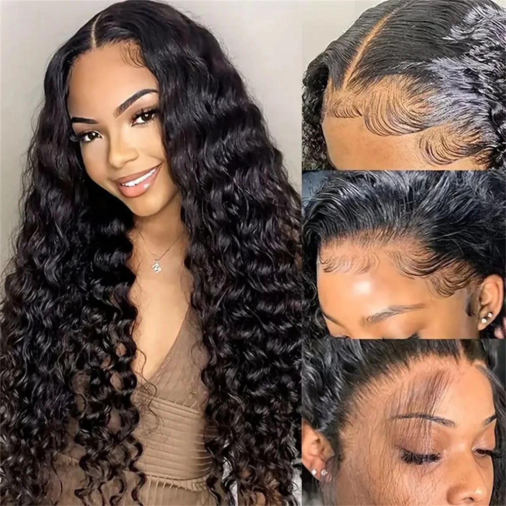 Lace Front Wigs Human Hair 200% Density Deep Wave Natural Color 1B 13x4 Inch HD Lace Transparent Lace
Lace Front Wigs Human Hair 200% Density Deep Wave Natural Color 1B 13x4 Inch HD Lace Transparent Lace