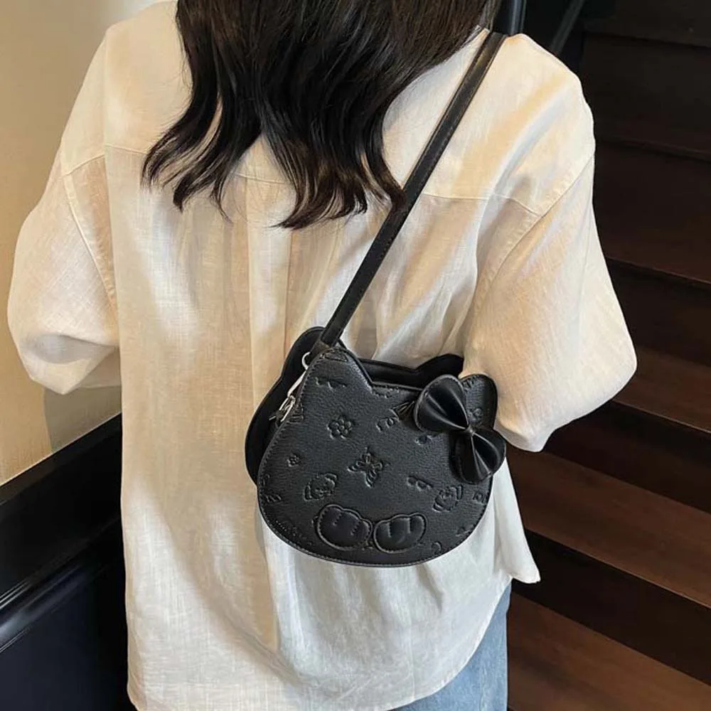 Phone Bag Cute Cat Head Bag Printed Large Capacity Cartoon Shoulder Pouch Bow Anti-splash Water PU Crossbody Bag Daily
Phone Bag Cute Cat Head Bag Printed Large Capacity Cartoon Shoulder Pouch Bow Anti-splash Water PU Crossbody Bag Daily